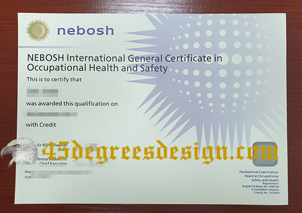 NEBOSH international General certificate 