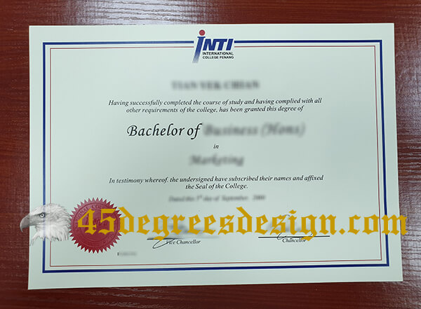 INTI International University fake diploma 