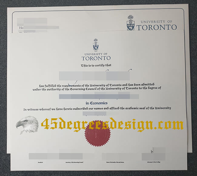 University of Toronto fake degree envelope