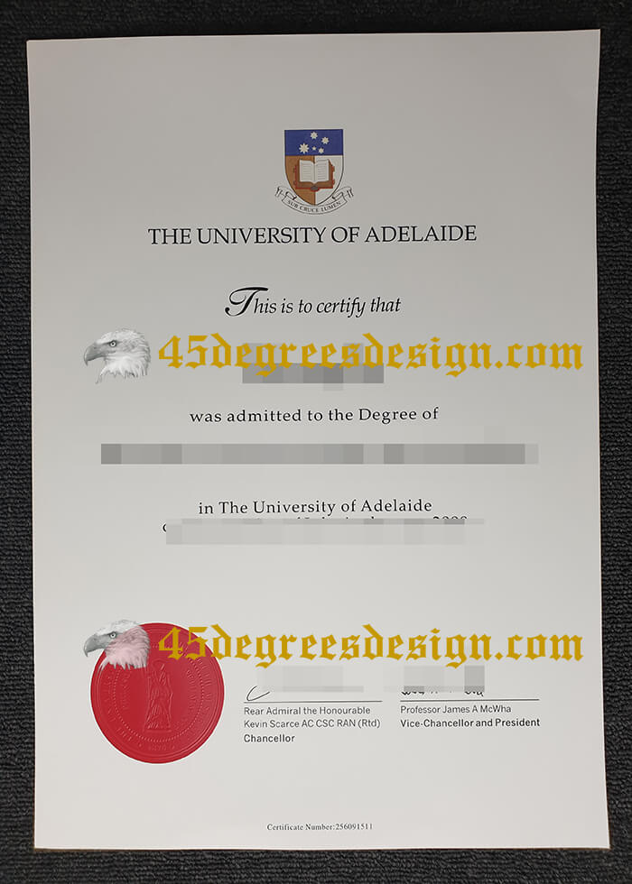 University of Adelaide diploma