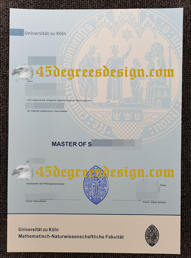Fake Universität zu Köln Zeugnis diploma