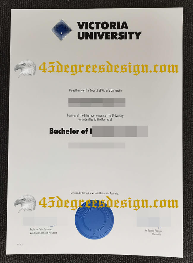 Victoria University degree
