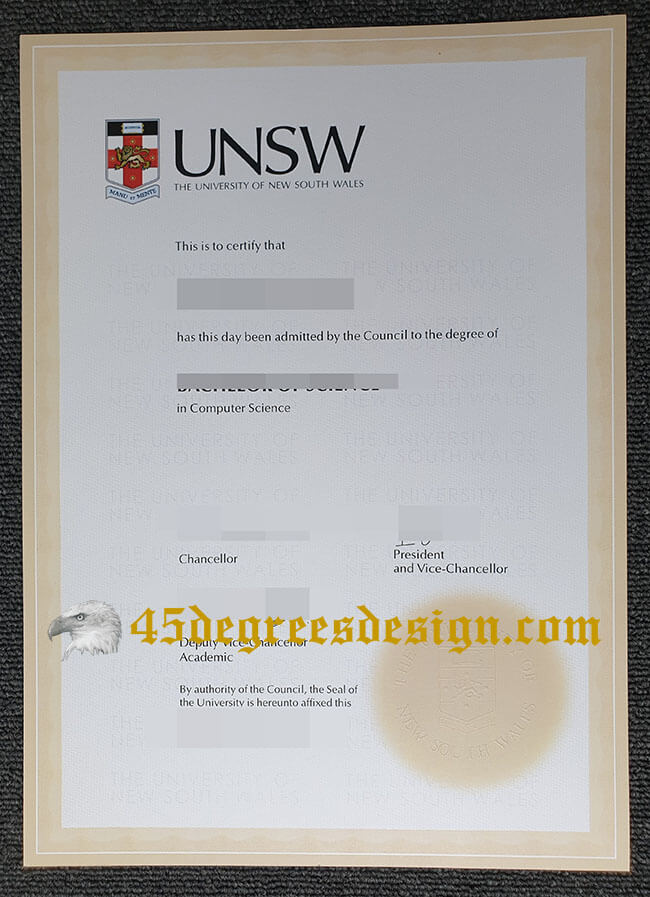 UNSW diploma