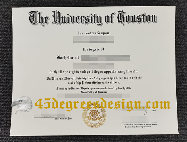 University of Houston fake diploma