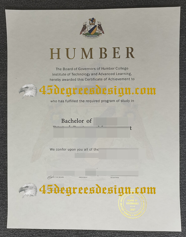  Humber College degree