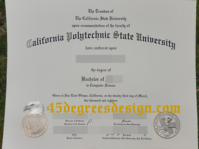 How to get Cal Poly fake diploma
