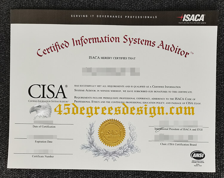 CISA certificate