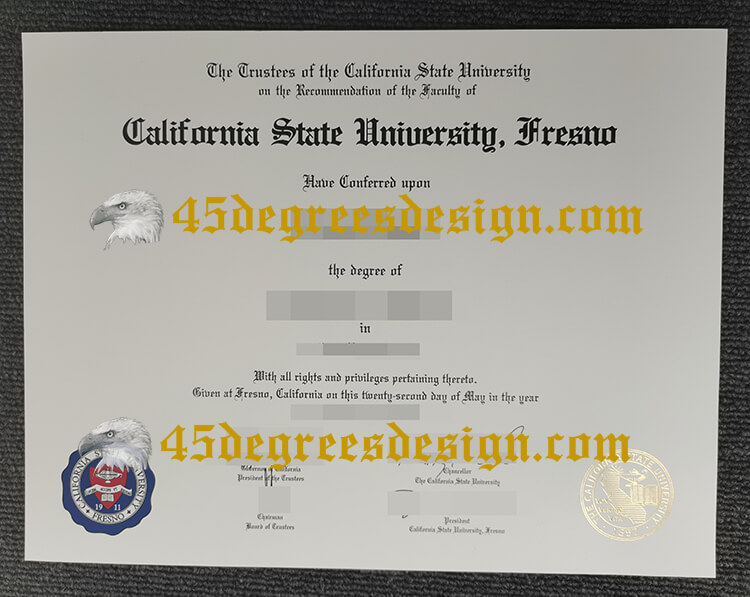 California State University, Fresno (Fresno State) degree