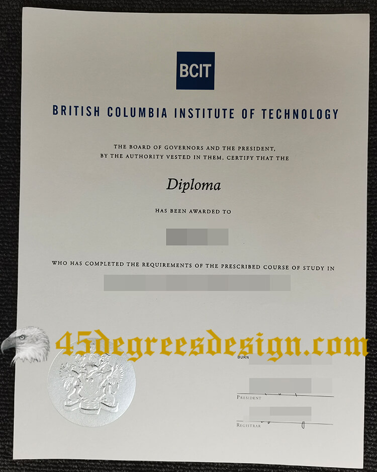  BCIT diploma 