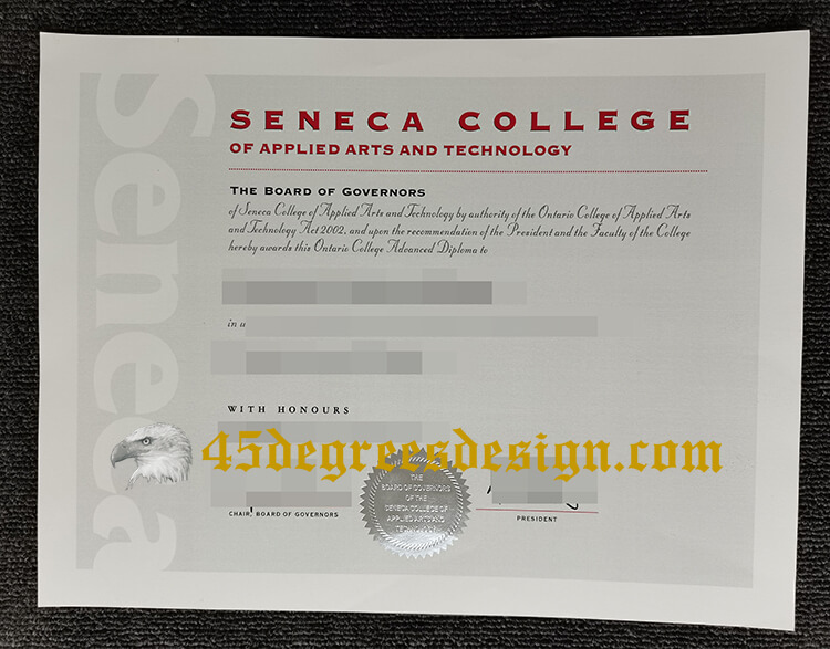 Seneca College diploma