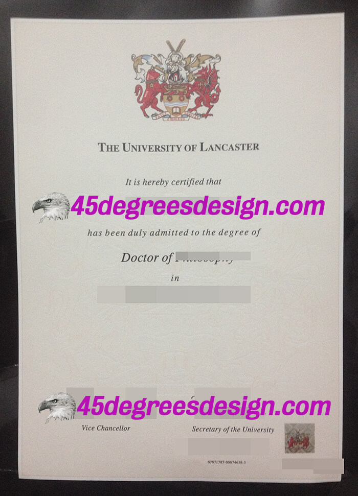 Lancaster University degree