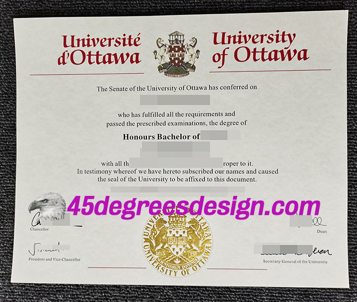 University of Ottawa Diploma 