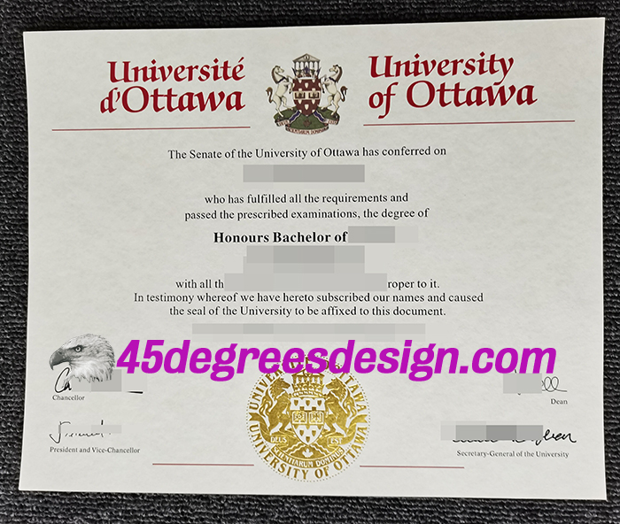 University of Ottawa Diploma 