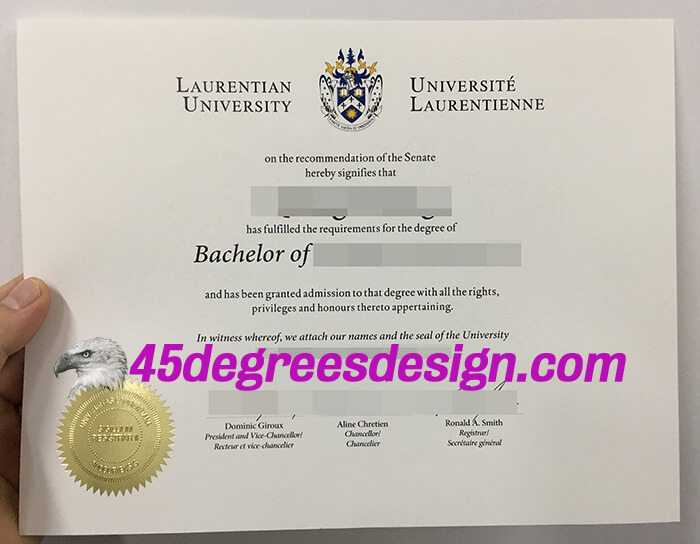 Laurentian University degree