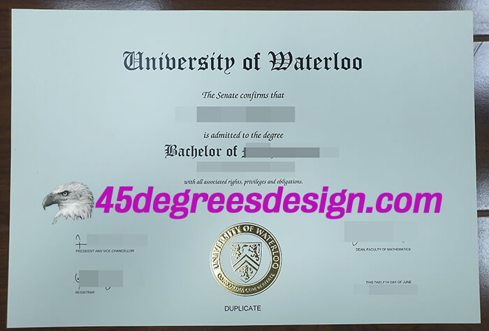 University of Waterloo degree