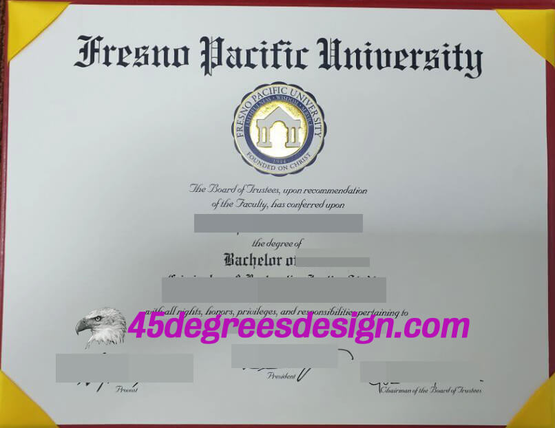 Fresno Pacific University degree