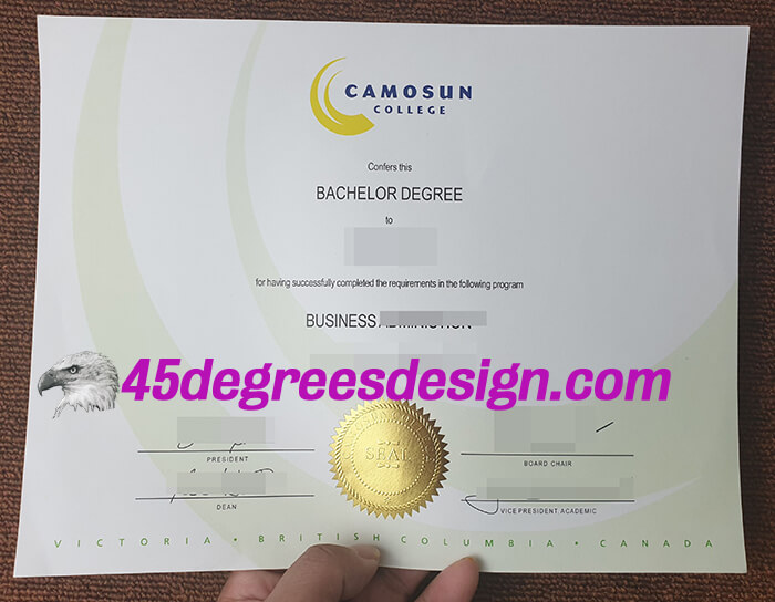 Camosun College diploma