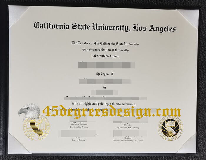 Cal State LA diploma