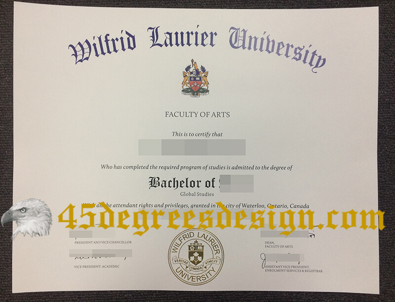 Wilfrid Laurier University diploma