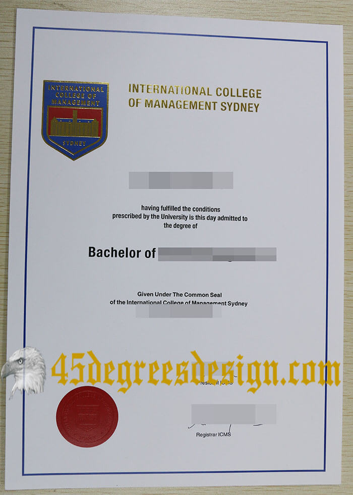 ICMS diploma