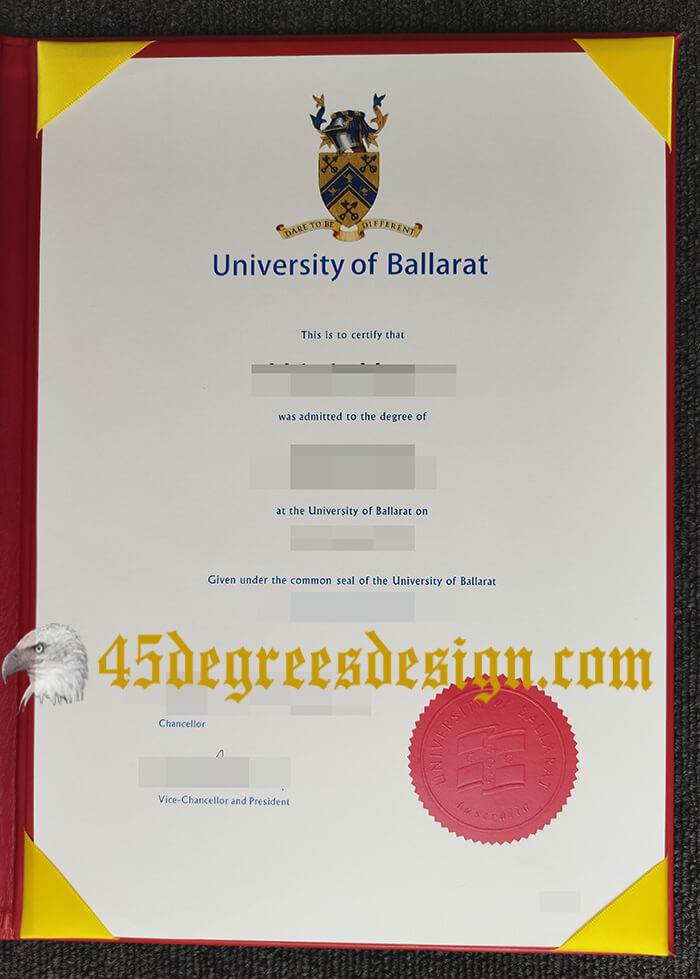 University of Ballarat degree