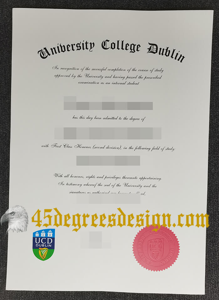 University College Dublin diploma