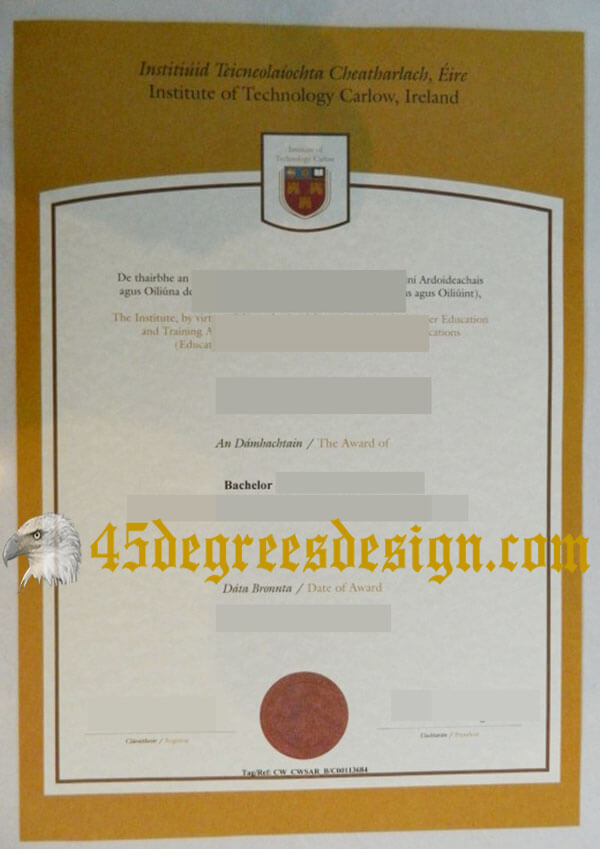 Institute of Technology, Carlow diploma 