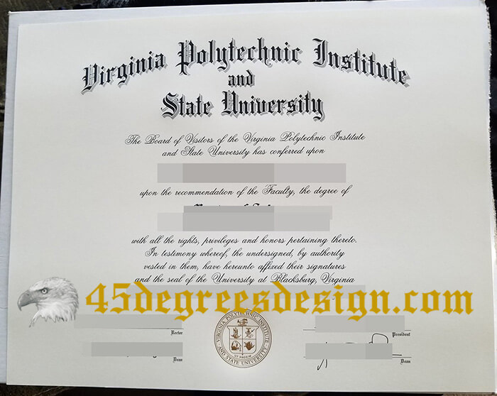 Virginia Tech diploma