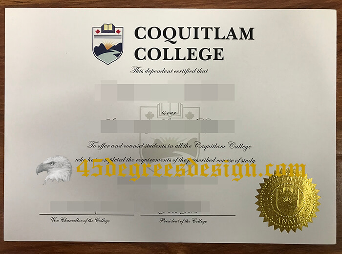  Coquitlam College diploma