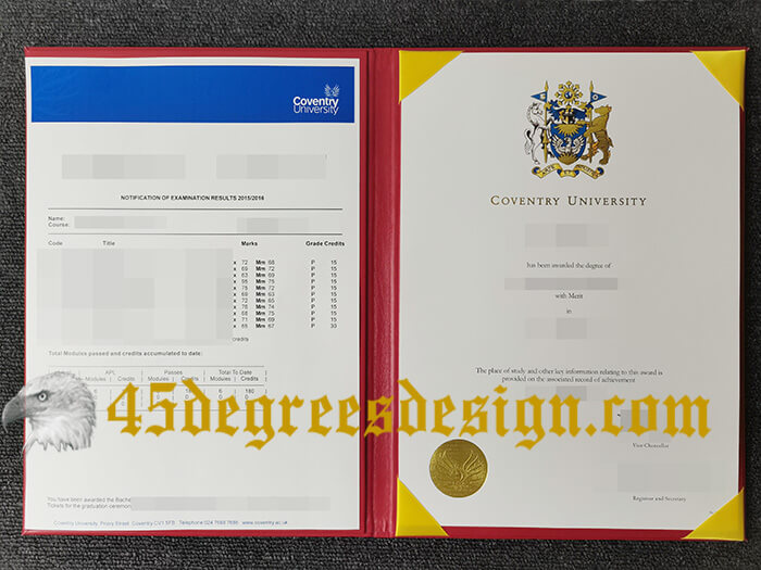 Coventry University diploma