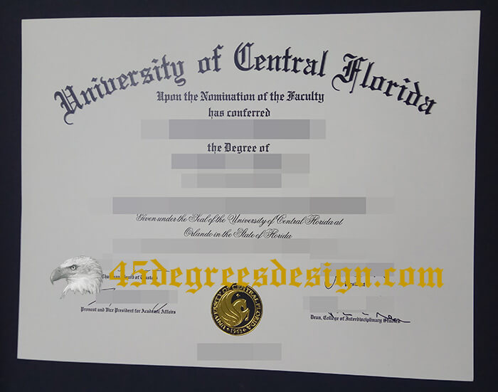 University of Central Florida diploma