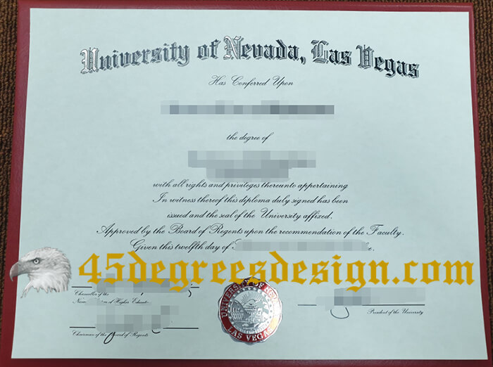  UNLV diploma