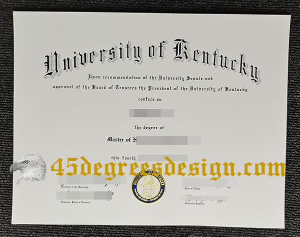 University of Kentucky diploma