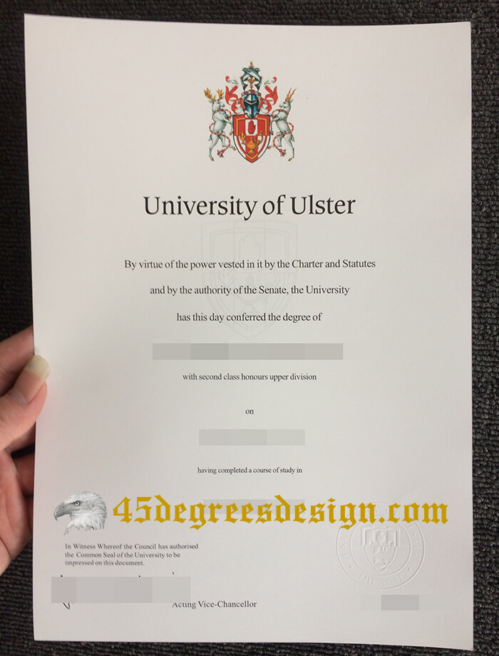 Ulster University diploma