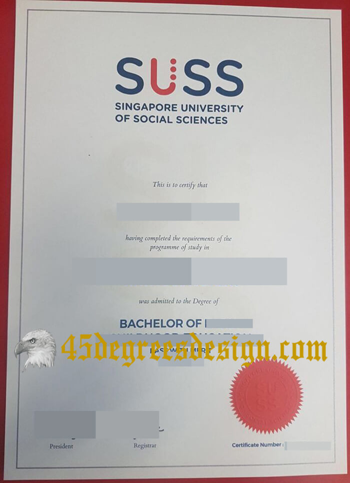 Singapore University of Social Sciences (SUSS) diploma