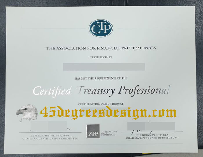 CTP Certificate 