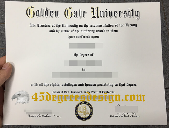 Golden Gate University Degree