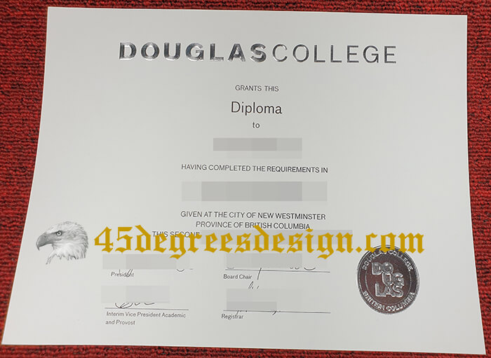 Douglas College diploma