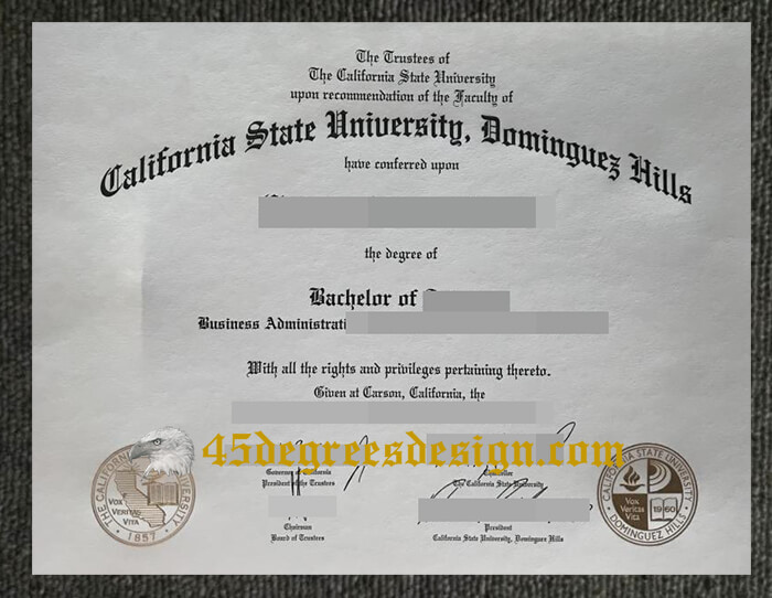 CSUDH diploma