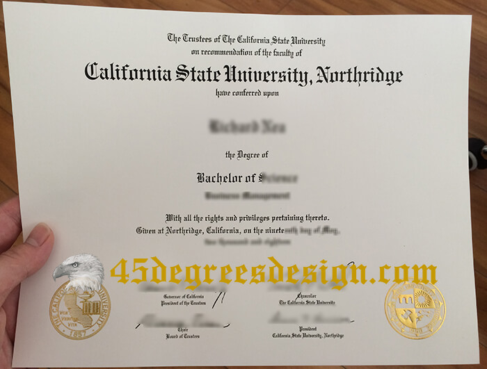 CSUN diploma