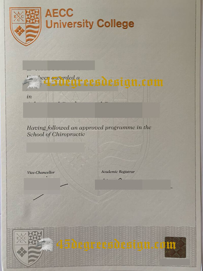 AECC University College diploma, buy a diploma 