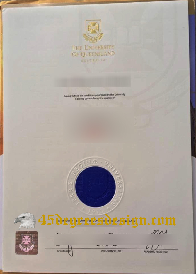 University Of Queensland Diploma 