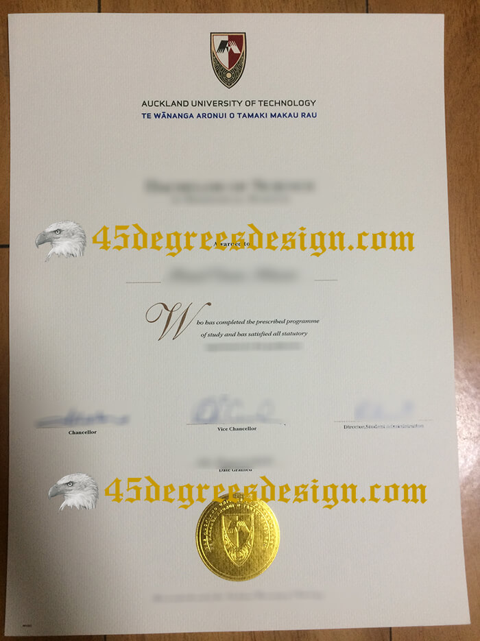 Auckland University of Technology diploma