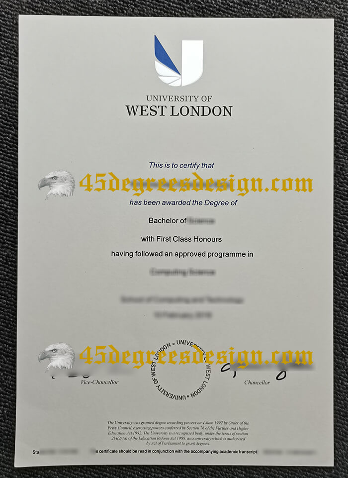 University of West London (UWL) degree