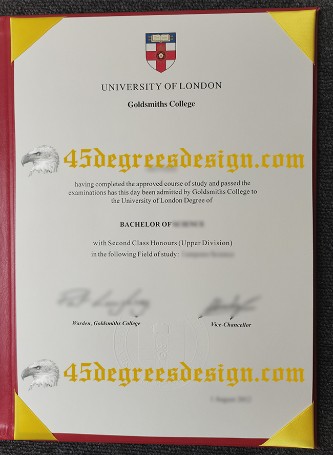 Goldsmiths college degree