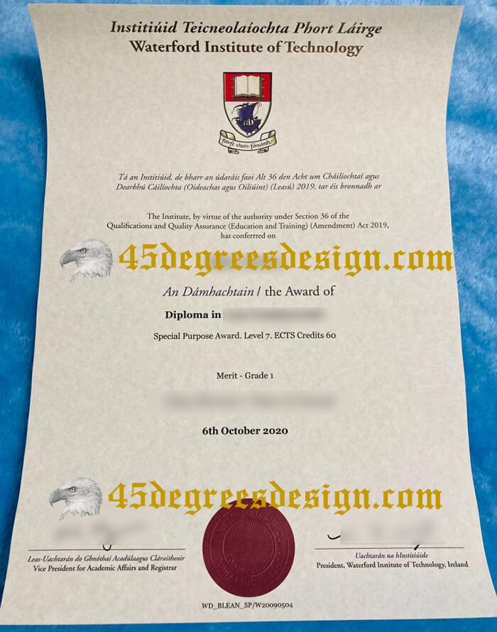  Waterford Institute of Technology diploma 