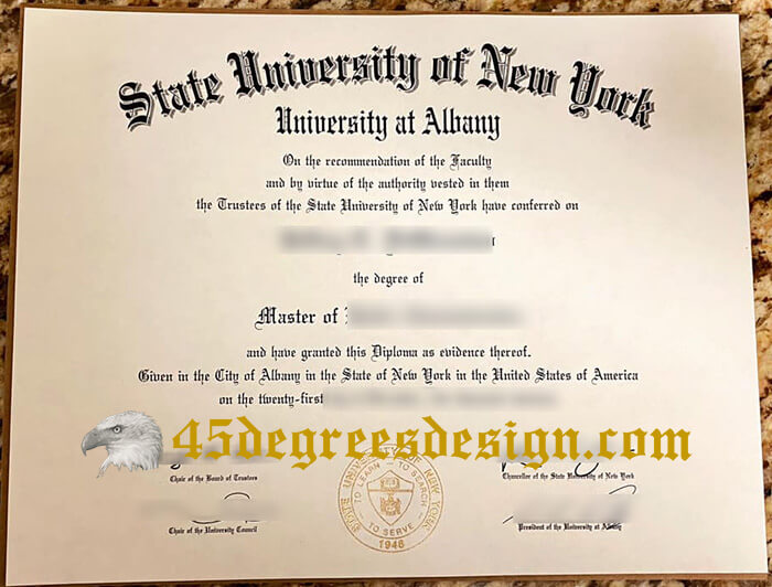 University at Albany diploma