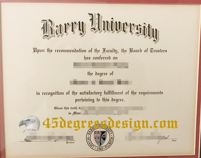 Barry University degree Barry University degree