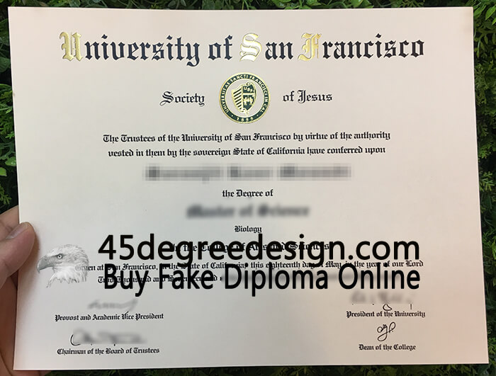 University of San Francisco (USF) diploma, Buy diploma online