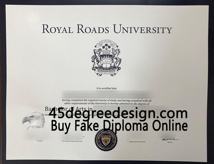 Royal Roads University diploma 